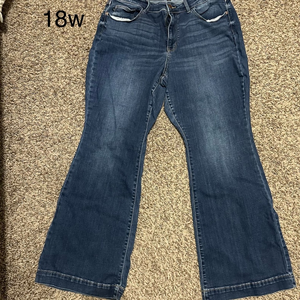 Judy Blue Dark Wash Flare Jeans